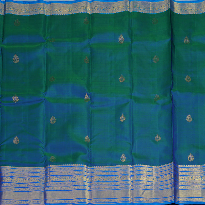 Hayagrivas Handloom Mayilkazhuthu Kanjivaram Silk Saree KBF42D1-14
