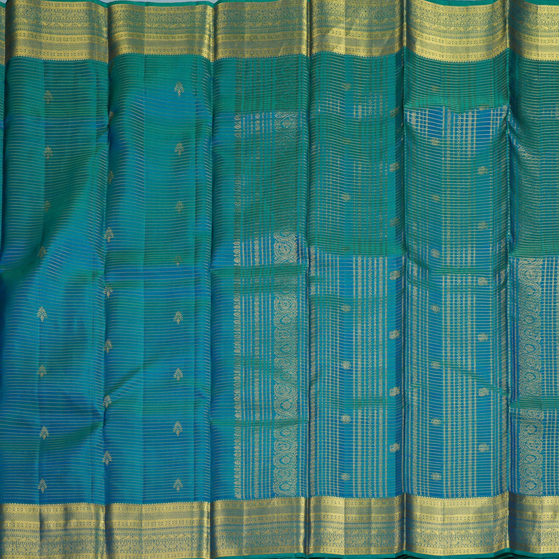 Hayagrivas Handloom Mayilkazhuthu Kanjivaram Silk Saree KBF433F7-1
