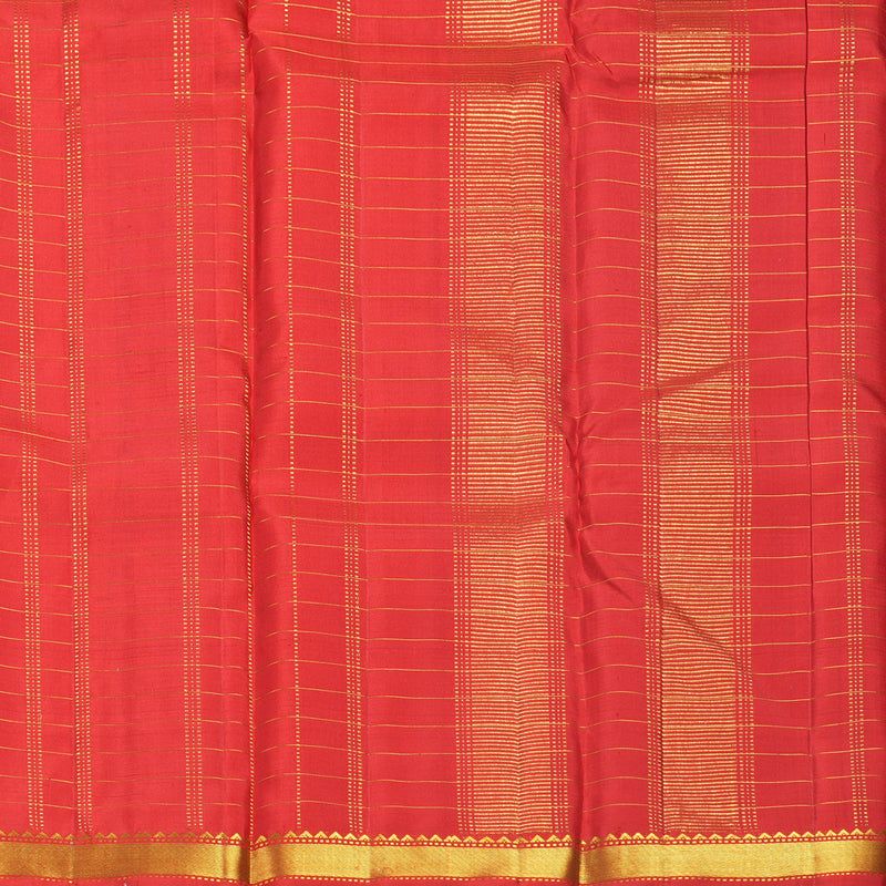Hayagrivas Handloom Red Kanjivaram Silk Saree KBF436F2-1