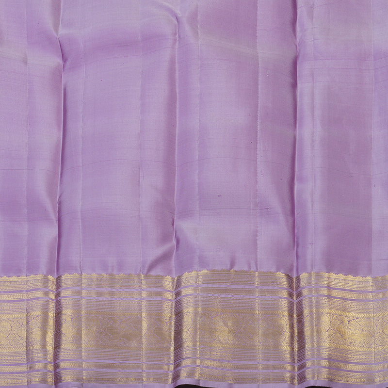 Hayagrivas Handloom Lilac Kanjivaram Silk Saree KBF43D13-1