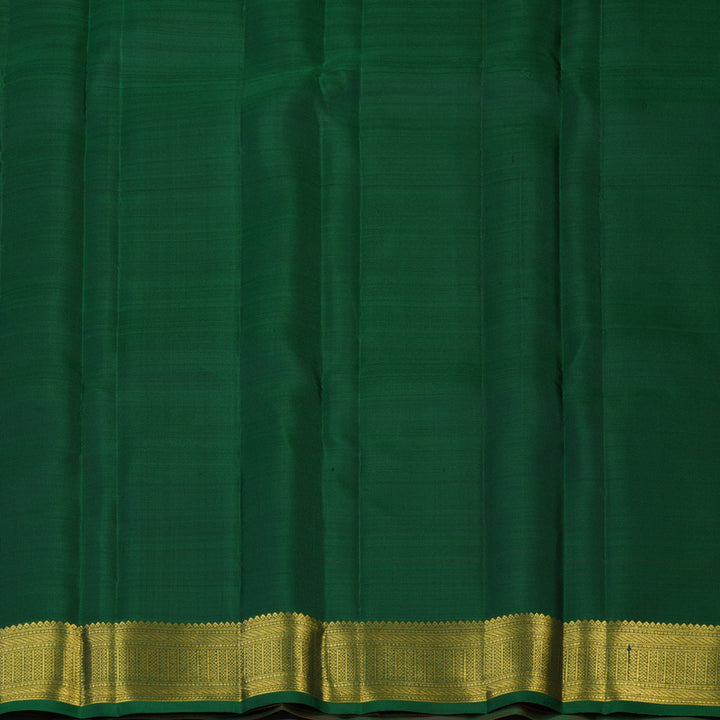 Hayagrivas Handloom Red Kanjivaram Silk Saree KBF43D25-1