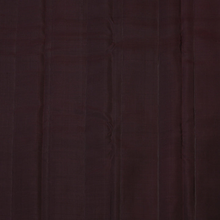 Hayagrivas Handloom Coffee Brown Kanjivaram Silk Saree KBF43D9-2