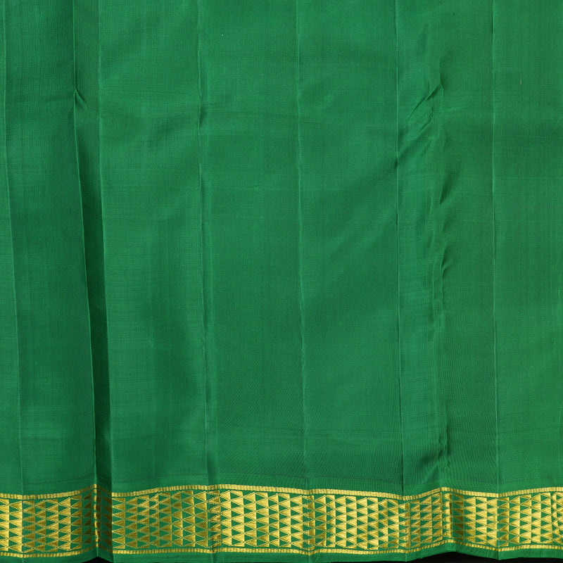Hayagrivas Handloom Vadamalli Purple Ten Yards Silk Saree KBF442F3-1