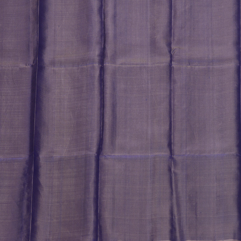 Hayagrivas Handloom Elephant Grey Kanjivaram Silk Saree KBF447F5-9