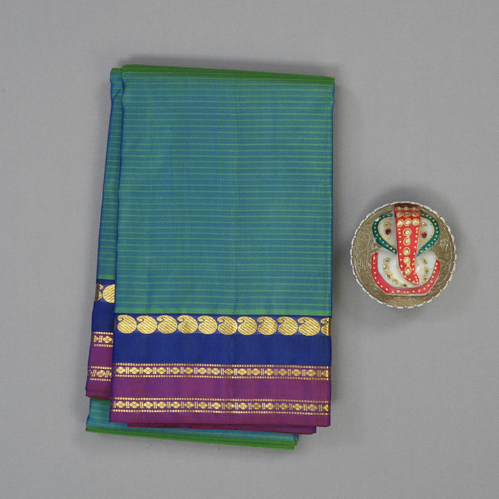 Hayagrivas Handloom Mayilkazhuthu Kanjivaram Silk Saree KBF44D1-3
