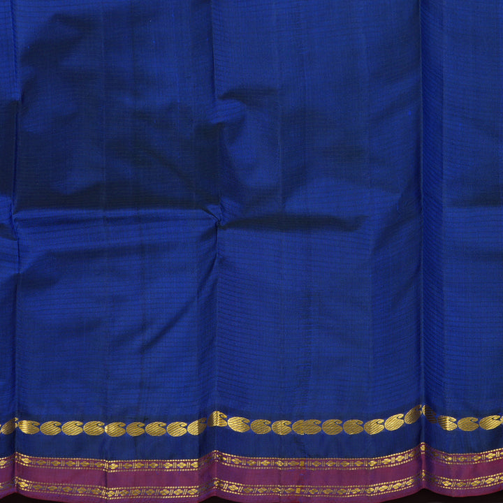 Hayagrivas Handloom Mayilkazhuthu Kanjivaram Silk Saree KBF44D1-3