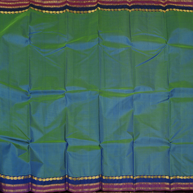 Hayagrivas Handloom Mayilkazhuthu Kanjivaram Silk Saree KBF44D1-3