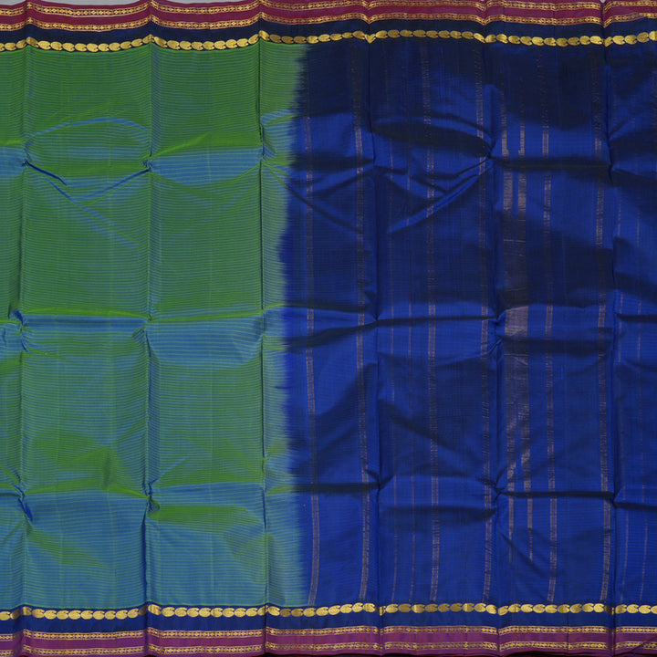 Hayagrivas Handloom Mayilkazhuthu Kanjivaram Silk Saree KBF44D1-3