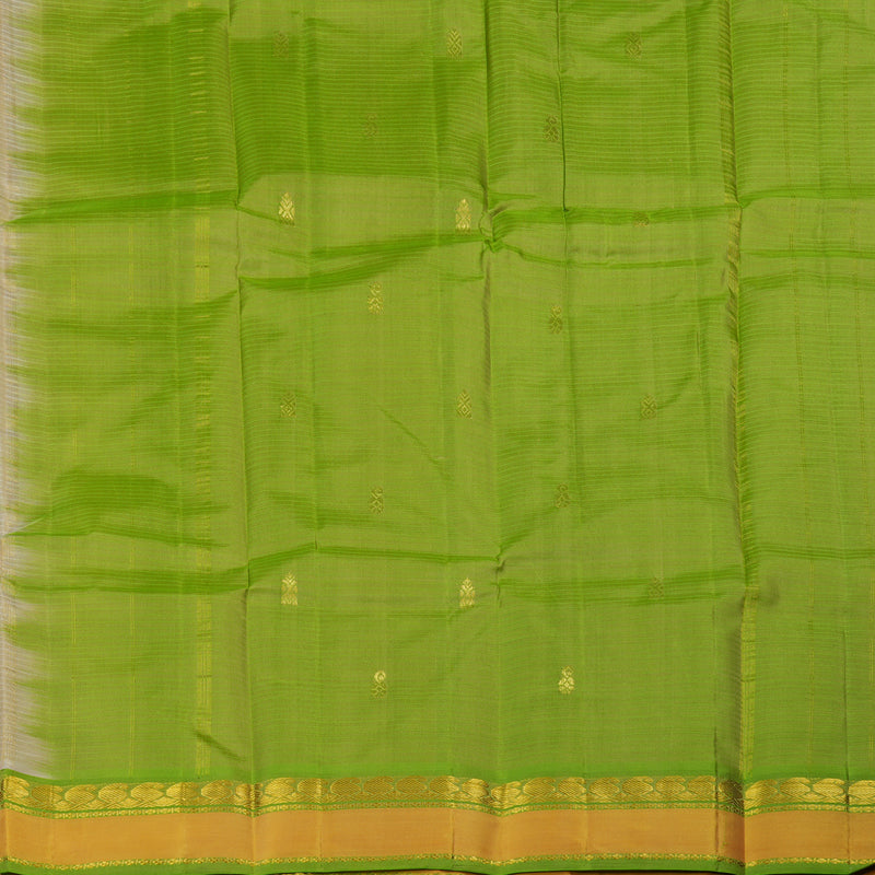 Hayagrivas Handloom Beige Kanjivaram Silk Saree KBF44D3-15