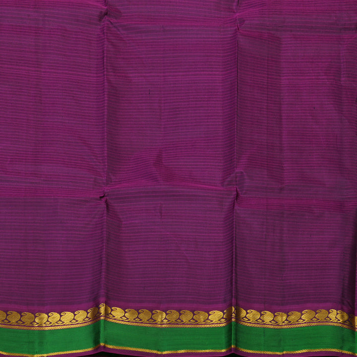 Hayagrivas Handloom Grey Kanjivaram Silk Saree KBF44D3-5
