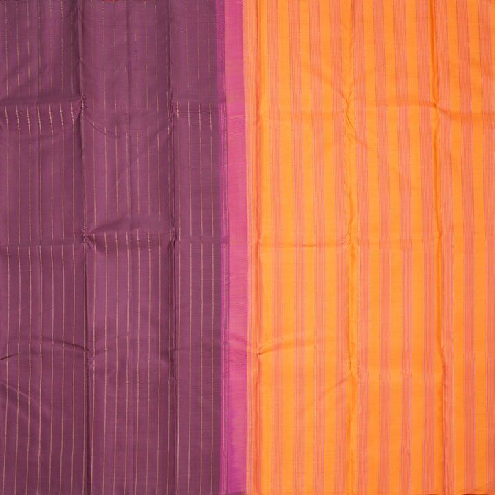 Hayagrivas Handloom Burgundy Kanjivaram Silk Saree KBF455F31-2