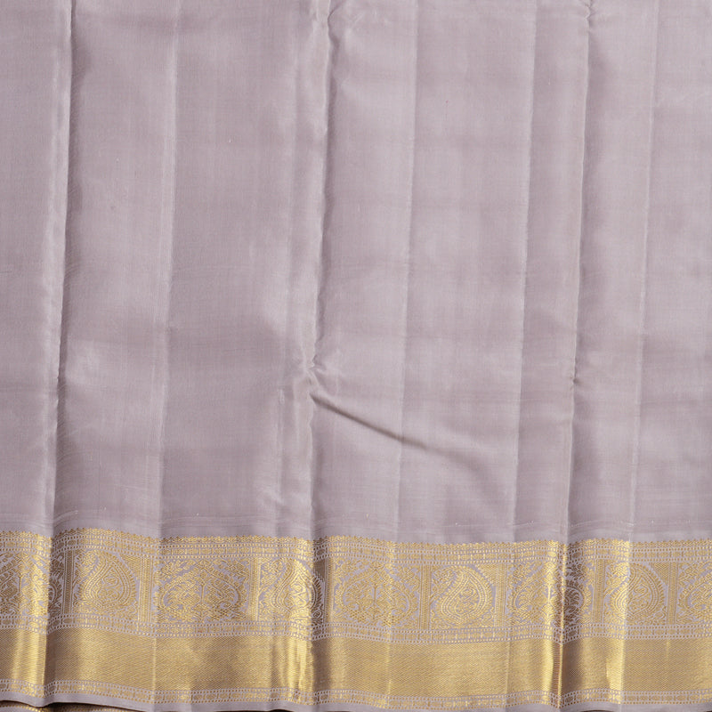 Hayagrivas Handloom Maroon Kanjivaram Silk Saree with Onion Pink Border KBF455F8-1