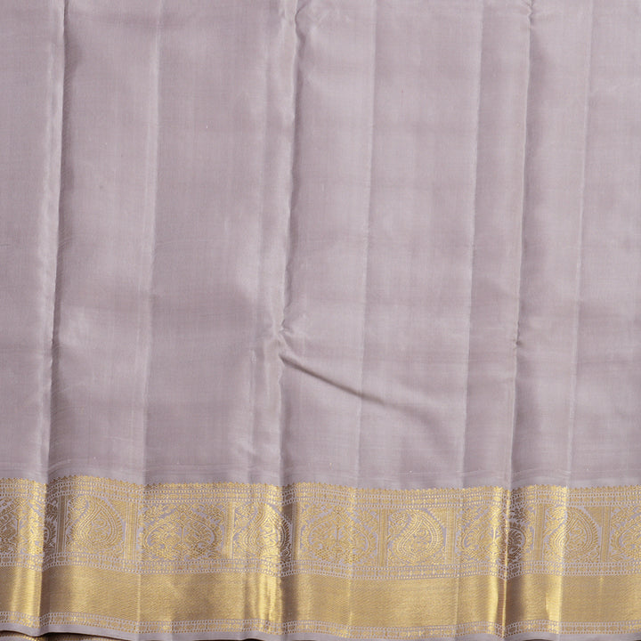 Hayagrivas Handloom Maroon Kanjivaram Silk Saree with Onion Pink Border KBF455F8-1