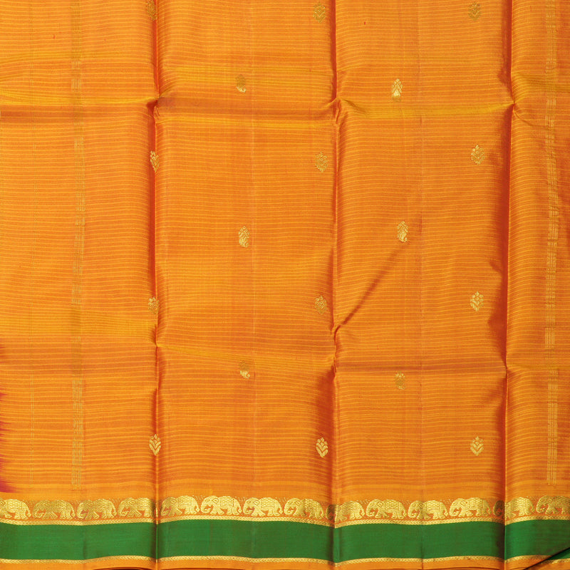 Hayagrivas Handloom Maroon Kanjivaram Silk Saree KBF486F3-6