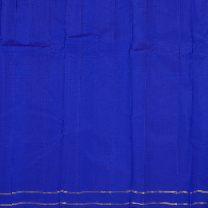 Hayagrivas Handloom MS Blue Kanjivaram Silk Saree KBF45D2-1