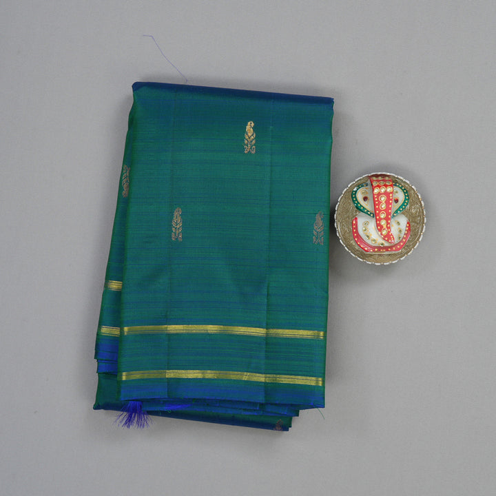 Hayagrivas Handloom Mayilkazhuthu Kanjivaram Silk Saree KBF45D2-2