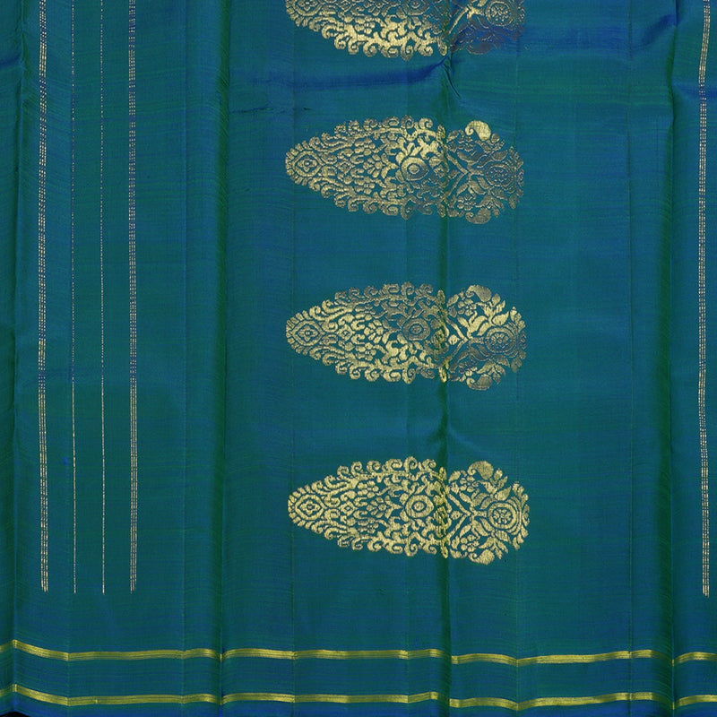 Hayagrivas Handloom Mayilkazhuthu Kanjivaram Silk Saree KBF45D2-2