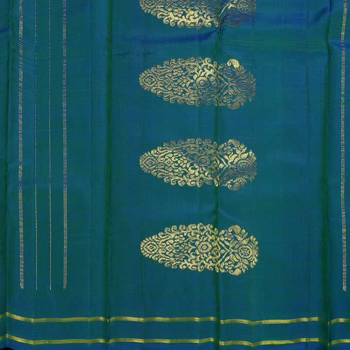 Hayagrivas Handloom Mayilkazhuthu Kanjivaram Silk Saree KBF45D2-2