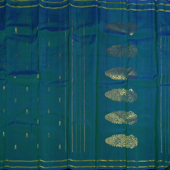Hayagrivas Handloom Mayilkazhuthu Kanjivaram Silk Saree KBF45D2-2