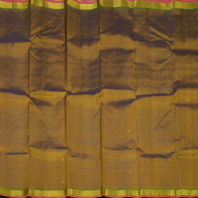Hayagrivas Handloom Metallic Gold Kanjivaram Silk Saree KBF45D3-2
