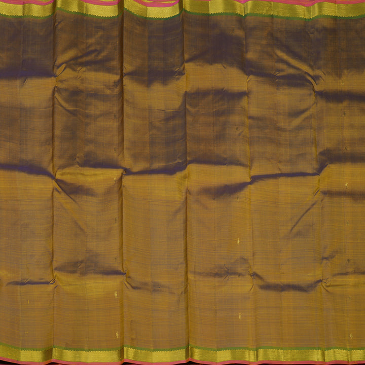 Hayagrivas Handloom Metallic Gold Kanjivaram Silk Saree KBF45D3-2