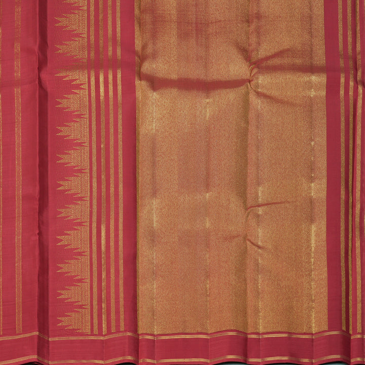 Hayagrivas Handloom Maroon Kanjivaram Silk Saree KBF463F2-1