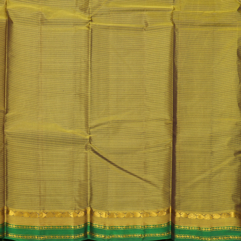 Hayagrivas Handloom Deep Snuff Kanjivaram Silk Saree KBF486F1-9