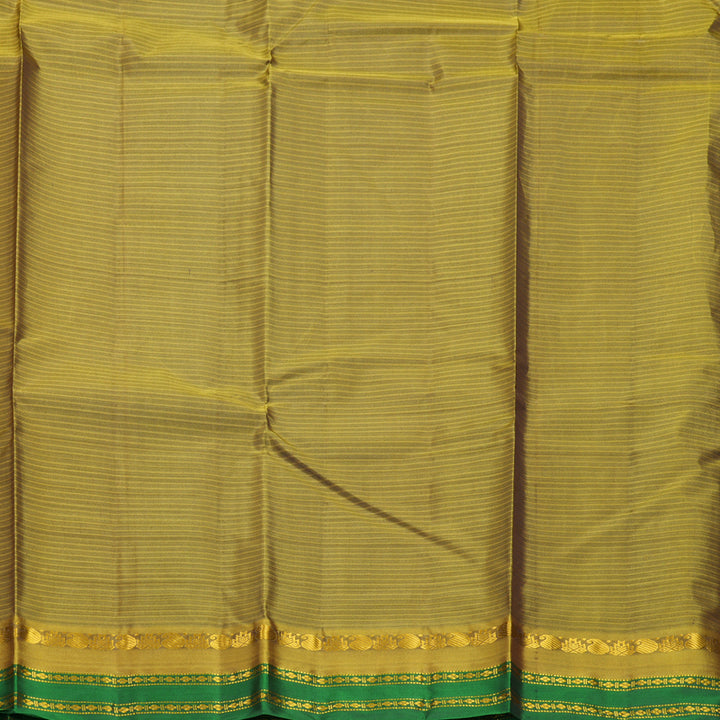 Hayagrivas Handloom Deep Snuff Kanjivaram Silk Saree KBF486F1-9
