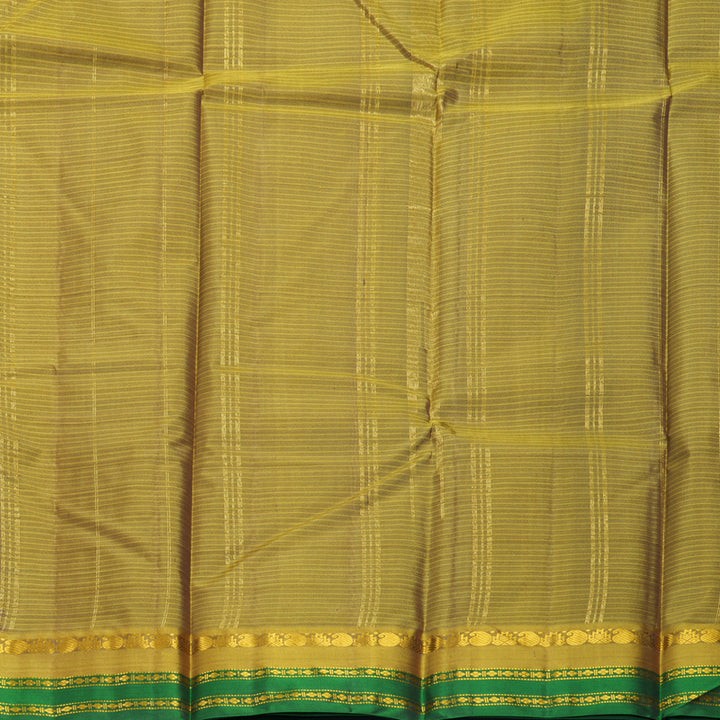 Hayagrivas Handloom Deep Snuff Kanjivaram Silk Saree KBF486F1-9