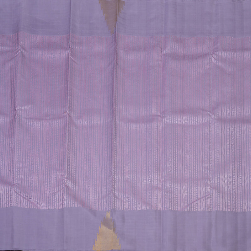 Hayagrivas Handloom Lilac Kanjivaram Silk Saree KBF4D5-1