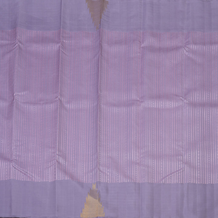 Hayagrivas Handloom Lilac Kanjivaram Silk Saree KBF4D5-1