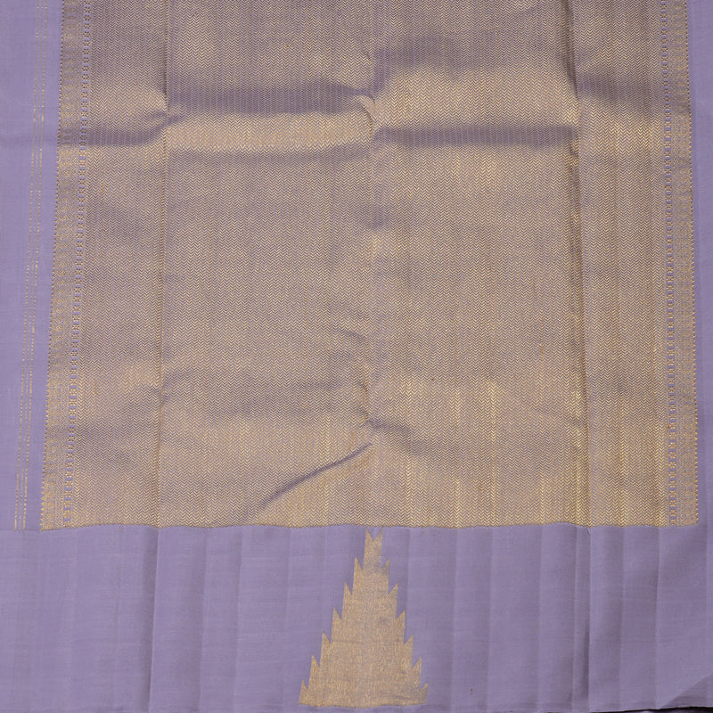 Hayagrivas Handloom Lilac Kanjivaram Silk Saree KBF4D5-1