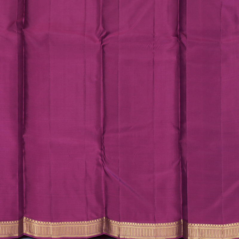 Hayagrivas Handloom Green (Shot Colour) Kanjivaram Silk Saree KBF503F3-7