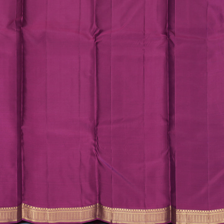 Hayagrivas Handloom Green (Shot Colour) Kanjivaram Silk Saree KBF503F3-7