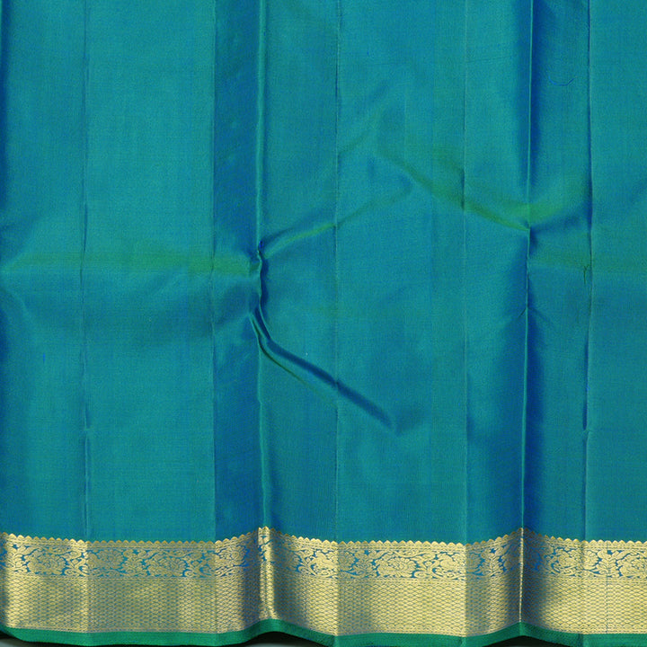 Hayagrivas Handloom Mayilkazhuthu Kanjivaram Silk Saree KBF502F4-5