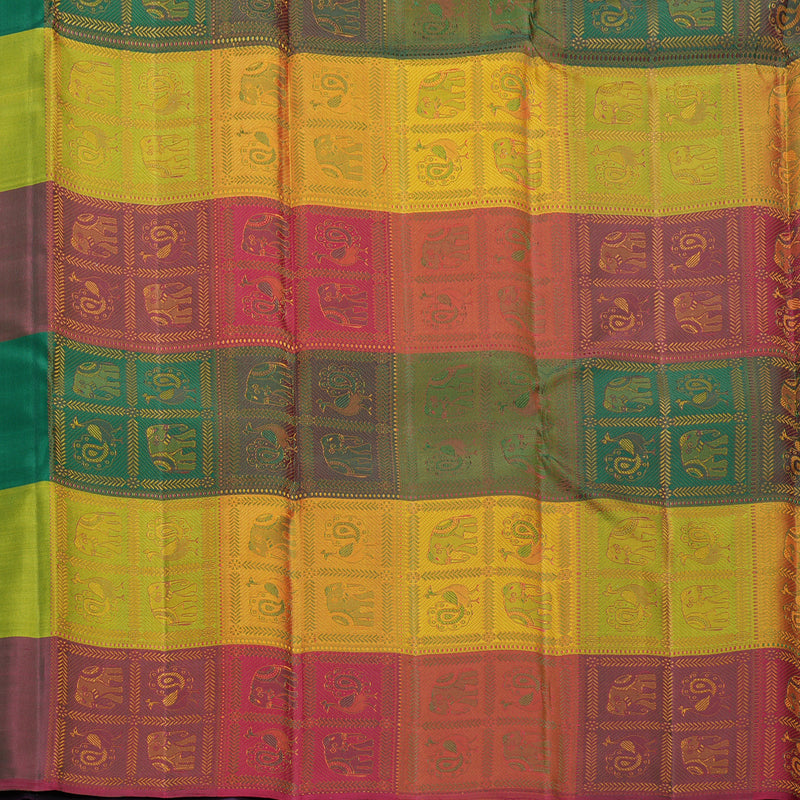 Hayagrivas Handloom Purple Kanjivaram Silk Saree KBF503F5-1