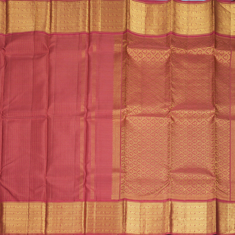 Hayagrivas Handloom Maroon Kanjivaram Silk Saree KBF507F2-1