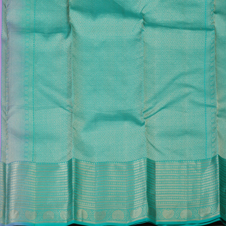Hayagrivas Handloom Lavendar Kanjivaram Silk Saree KBF50D11-10