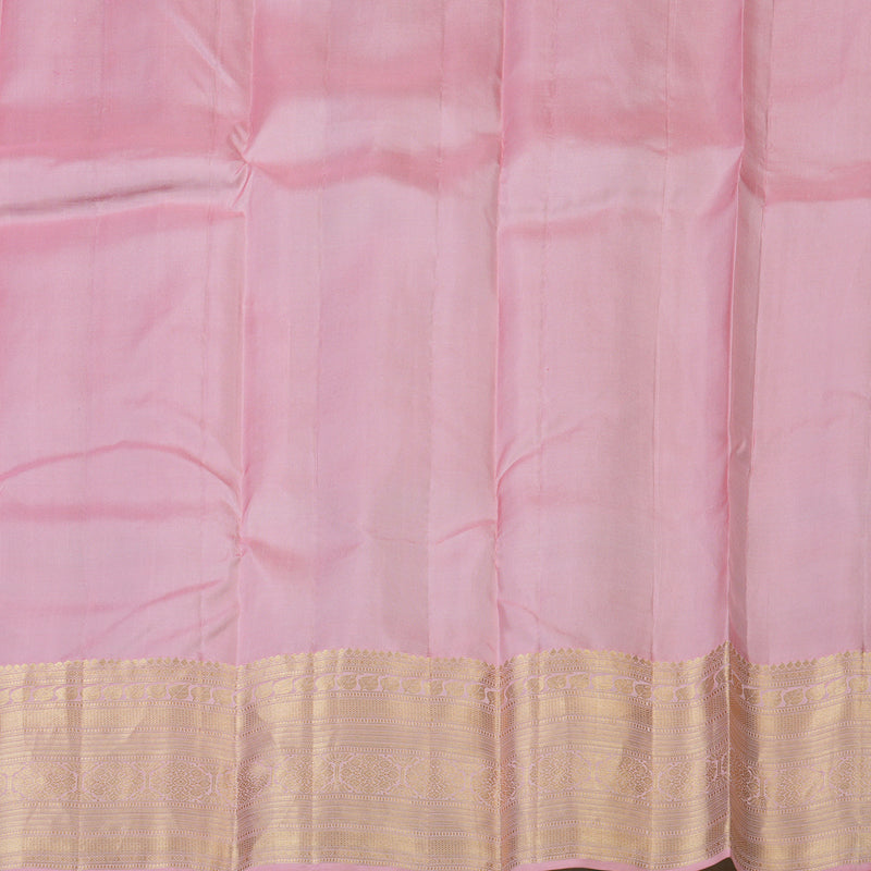 Hayagrivas Handloom Pastel Green Kanjivaram Silk Saree KBF50D18-4