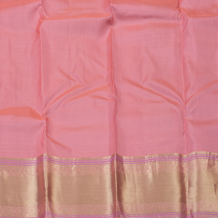Hayagrivas Handloom Sky Blue Kanjivaram Silk Saree KBF50D8-2