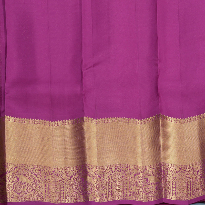 Hayagrivas Handloom Vadamalli Purple Kanjivaram Silk Saree KBF511F4-1