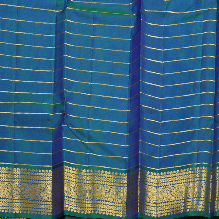 Hayagrivas Handloom Mayilkazhuthu Kanjivaram Silk Saree KBF515G6-3