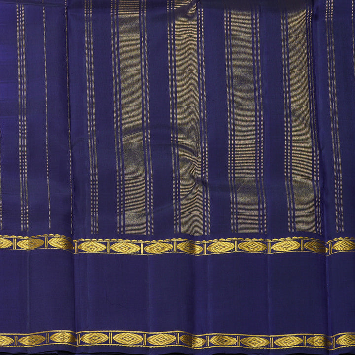 Hayagrivas Handloom Orange & Pink Checks Kanjivaram Silk Saree KBF516G8-1