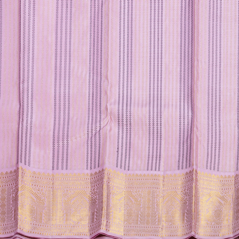 Hayagrivas Handloom Burgundy Kanjivaram Silk Saree with Lotus Pink Border KBF521G2-2