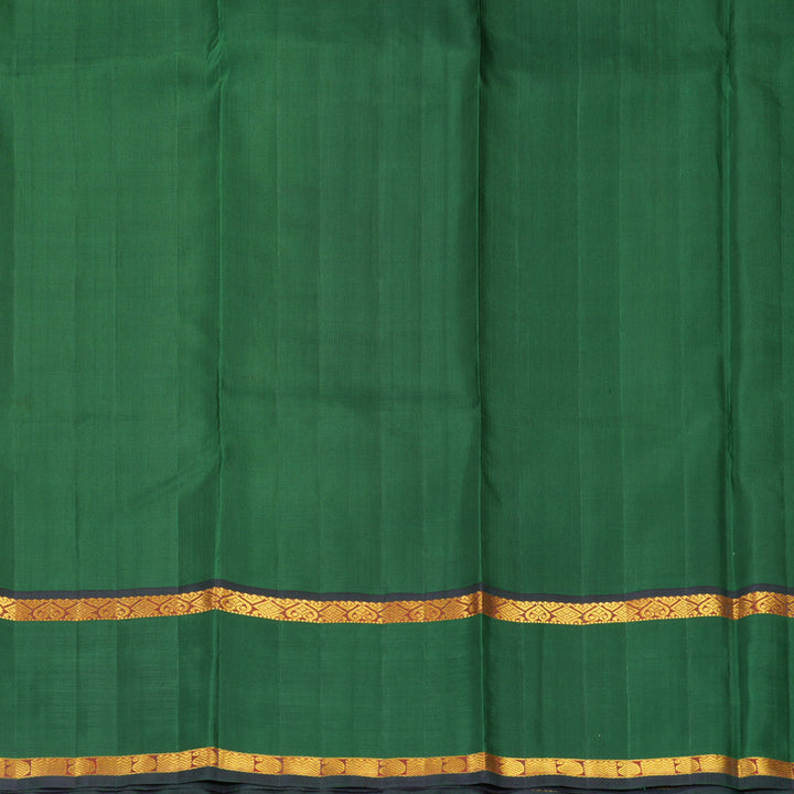 Hayagrivas Handloom Sandal Kanjivaram Silk Saree with Dark Green Border KBF523F1-1
