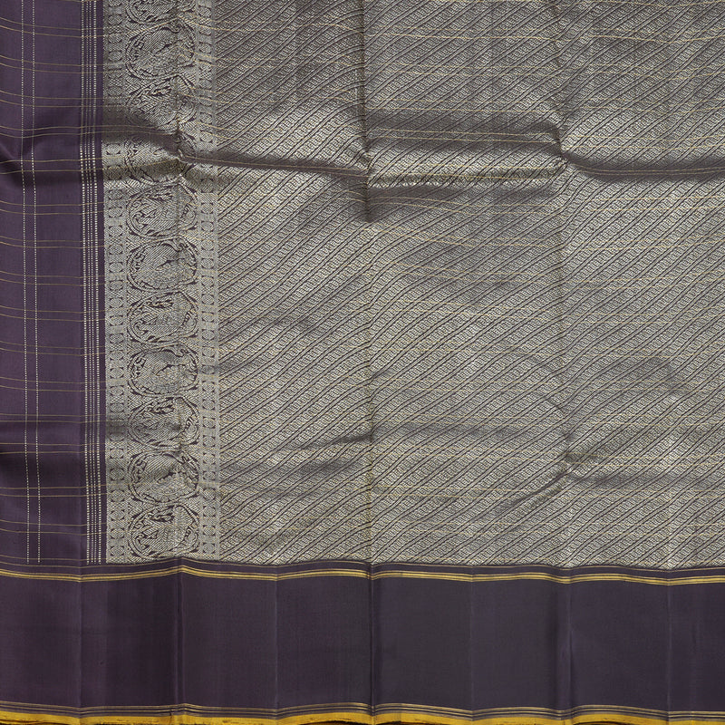 Hayagrivas Handloom Deep Nagapazham Kanjivaram Silk Saree KBF523F4-1