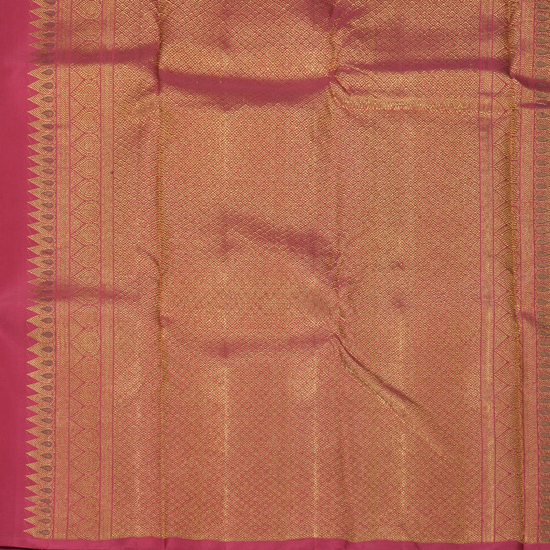 Hayagrivas Handloom Maroon Kanjivaram Silk Saree KBF526F3-1