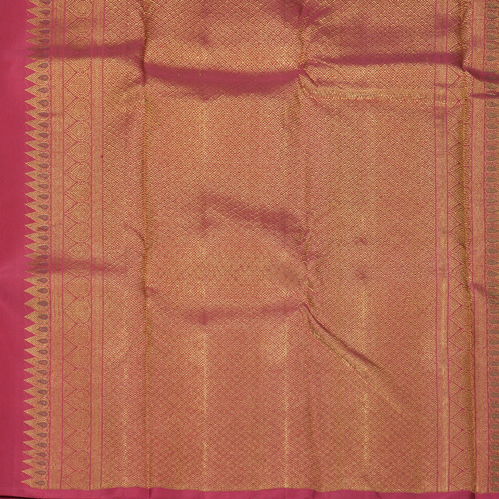 Hayagrivas Handloom Maroon Kanjivaram Silk Saree KBF526F3-1