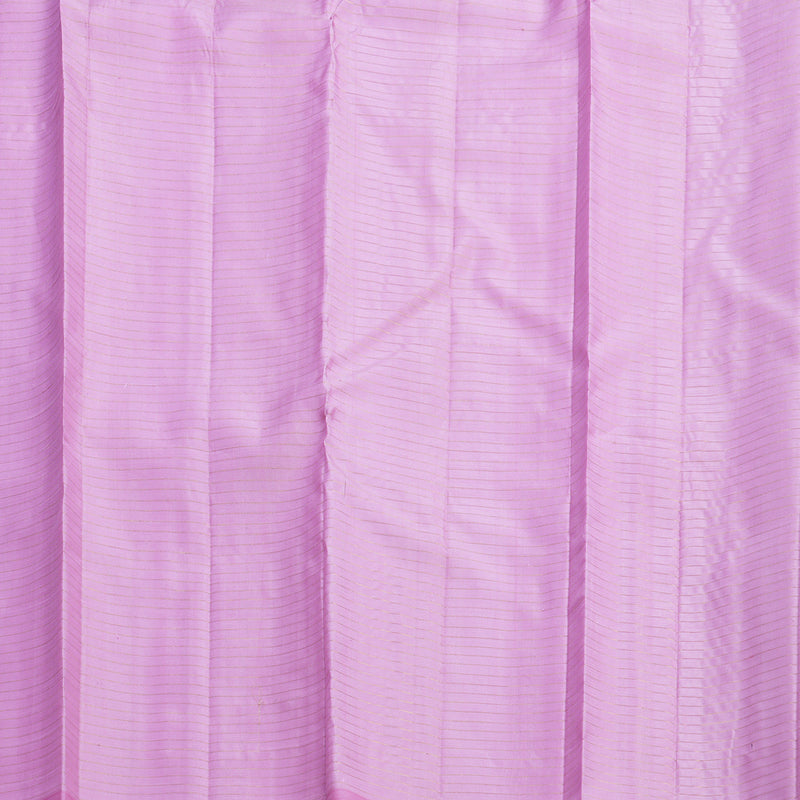 Hayagrivas Handloom Rani Pink Kanjivaram Silk Saree KBF531F1-1