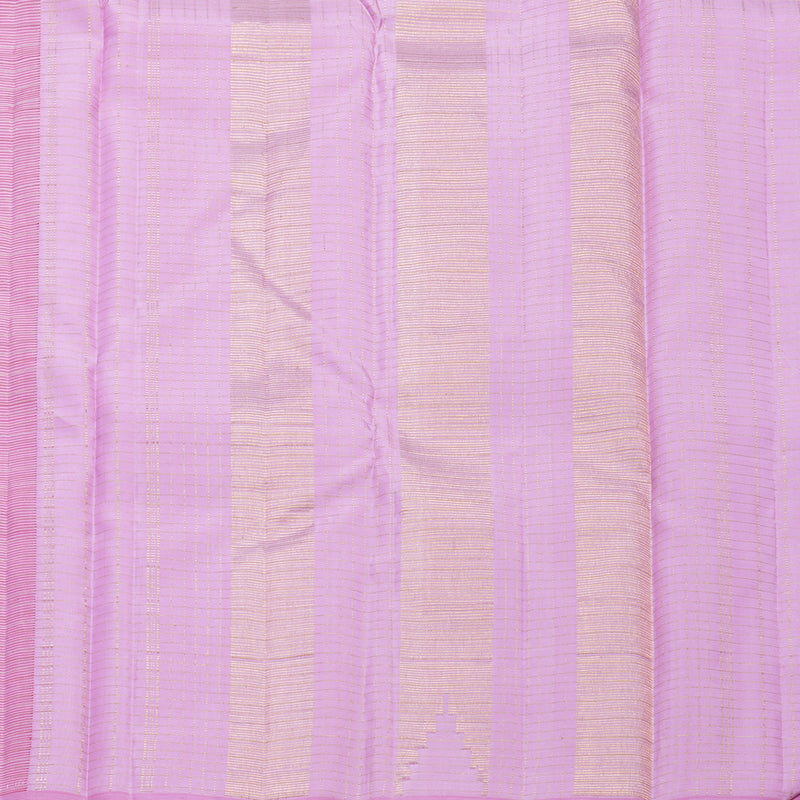 Hayagrivas Handloom Rani Pink Kanjivaram Silk Saree KBF531F1-1